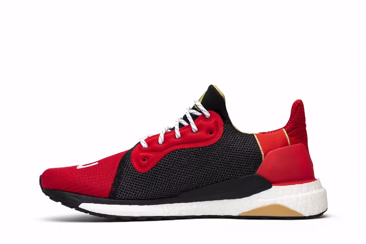 Pharrell x adidas Solar Hu Glide ST Chinese New Year, view 4