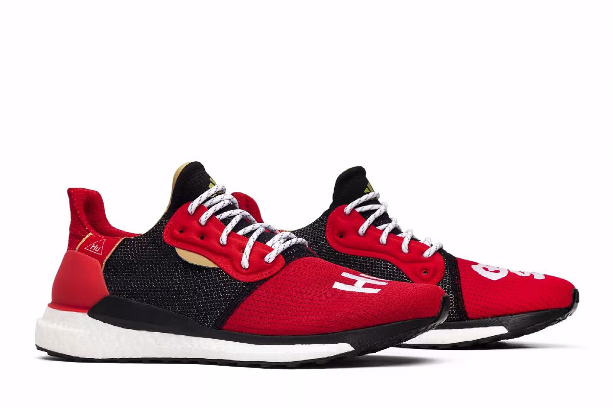 Pharrell x adidas Solar Hu Glide ST Chinese New Year, view 9