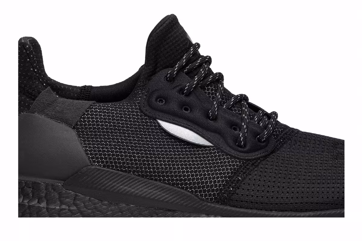 Pharrell x adidas Solar Hu Glide PRD Core Black, view 3