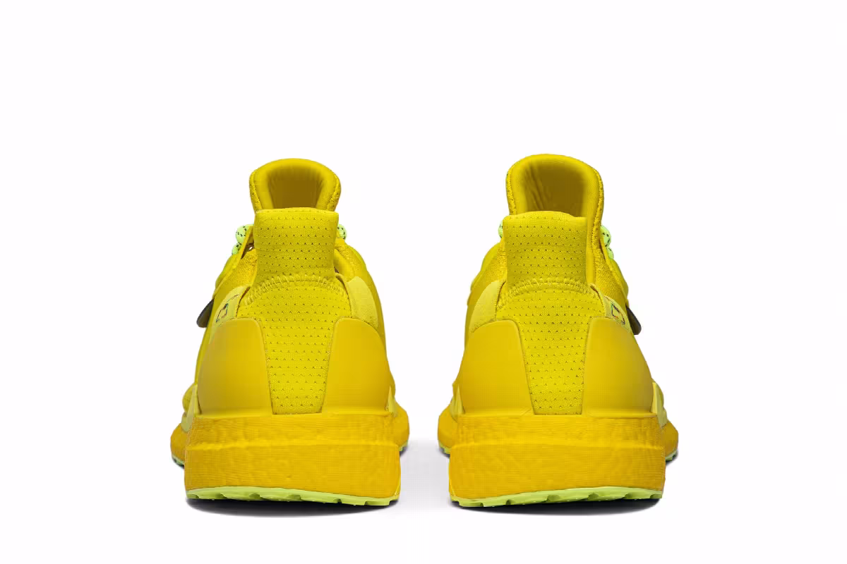 Pharrell x adidas Solar Hu Glide Bright Yellow, view 7