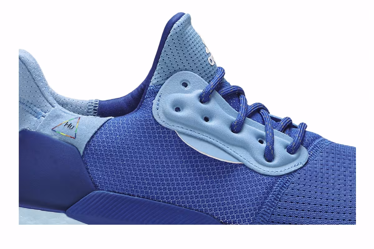 Pharrell x adidas Solar Hu Glide Power Blue, view 3