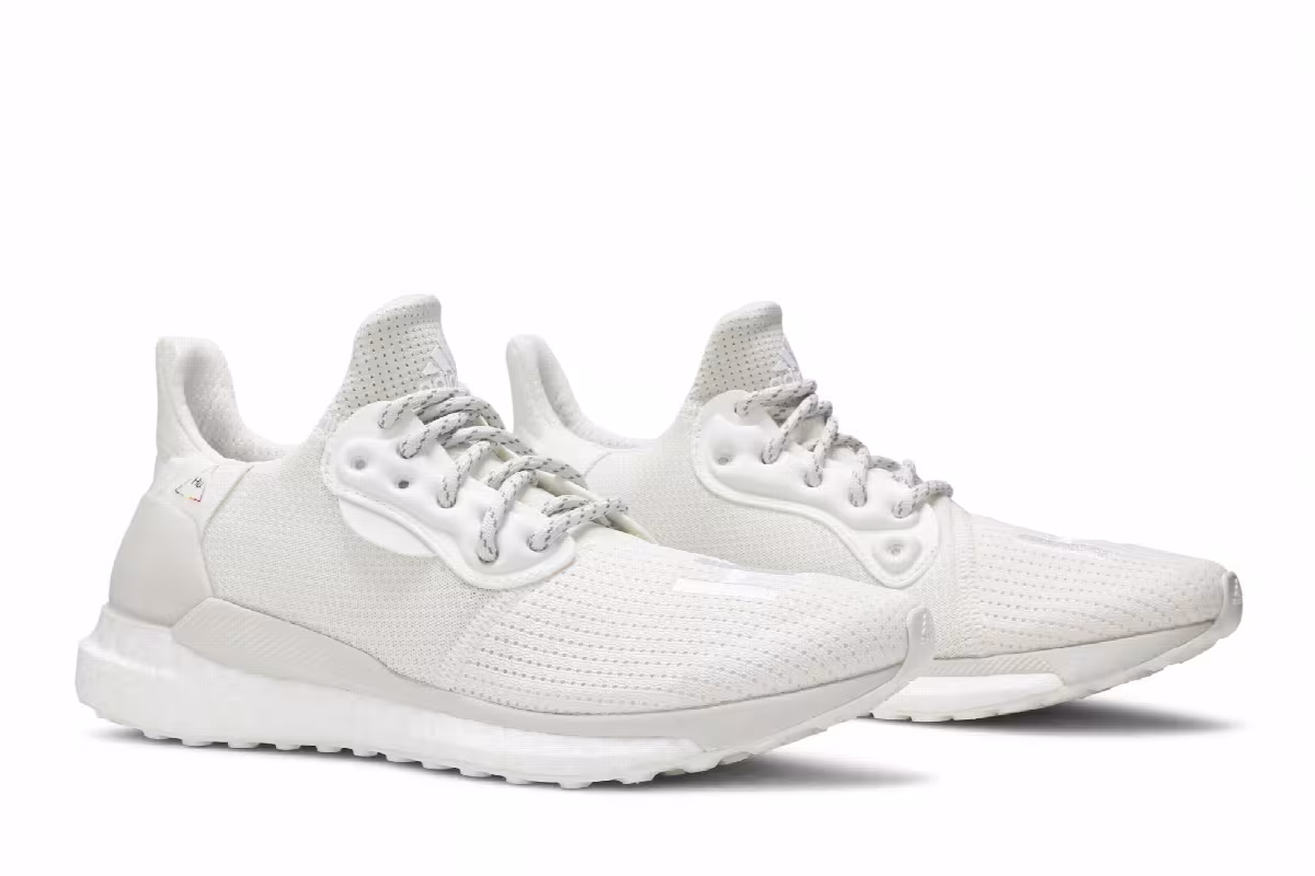 Pharrell x adidas Solar Hu Glide PRD Cream White, view 9