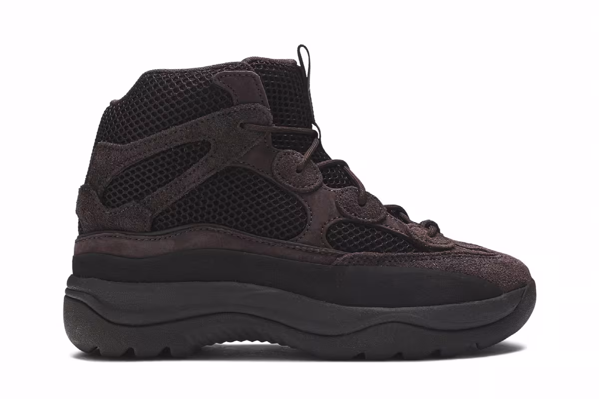 adidas Yeezy Desert Boot Kids Oil, view 2