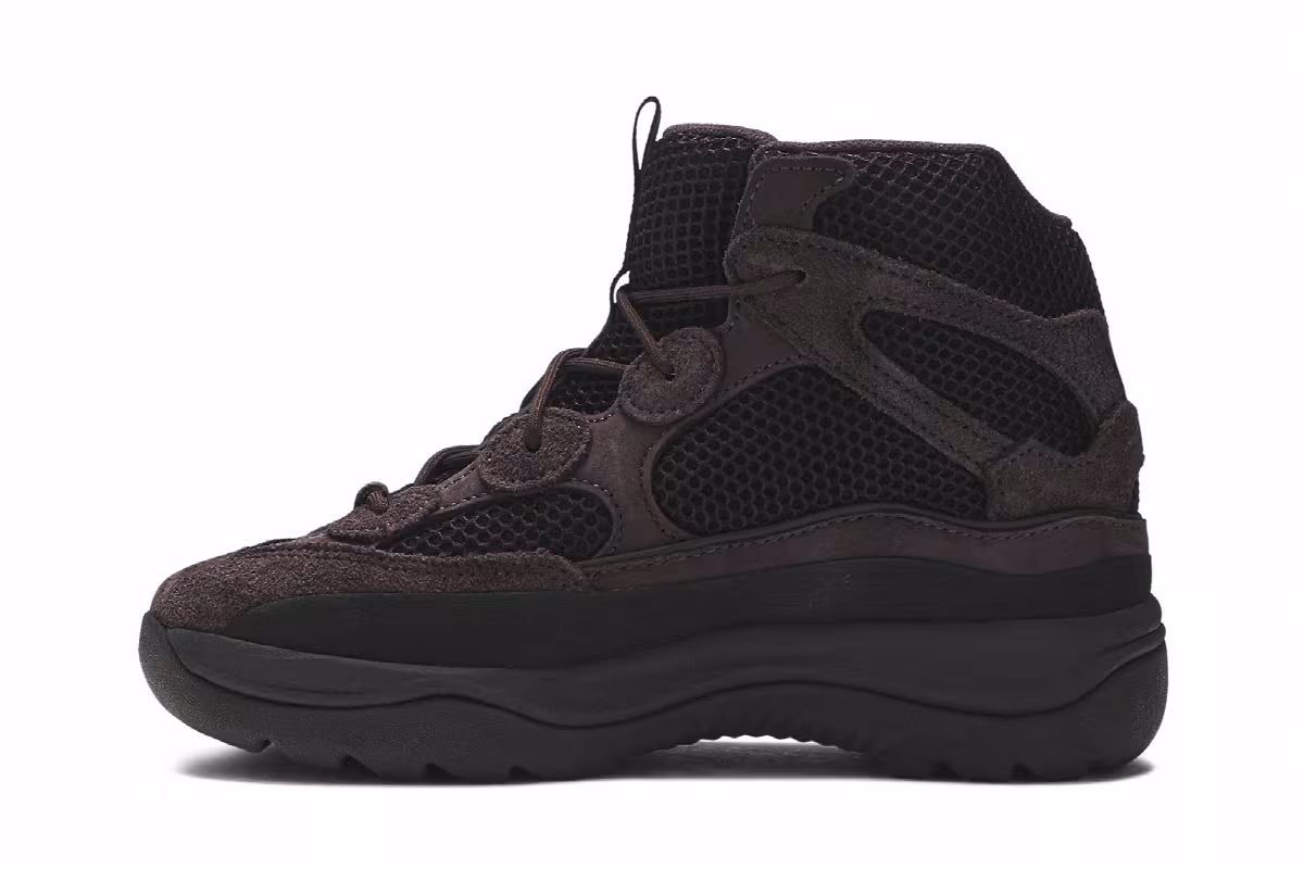 adidas Yeezy Desert Boot Kids Oil, view 4