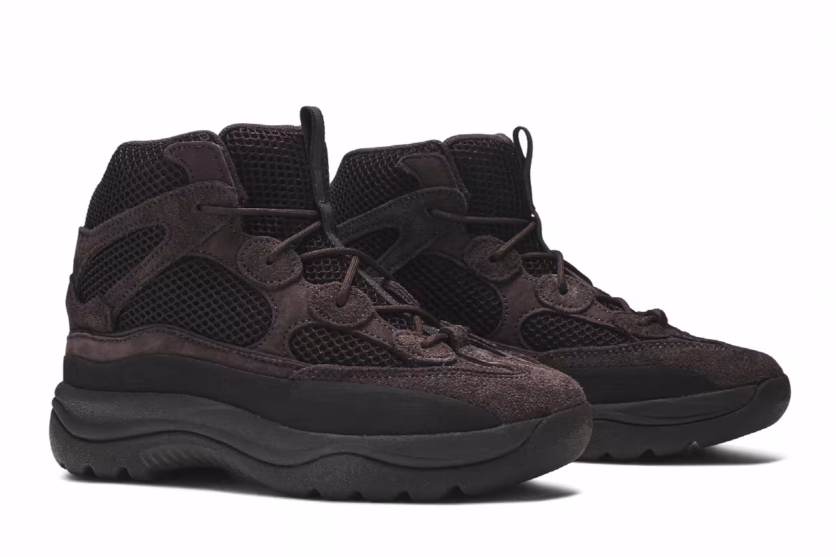 adidas Yeezy Desert Boot Kids Oil, view 9
