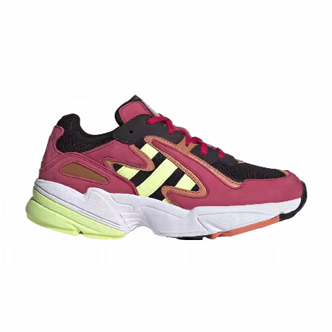 Adidas Yung-96 Chasm J 'Pink Hi-Res Yellow'