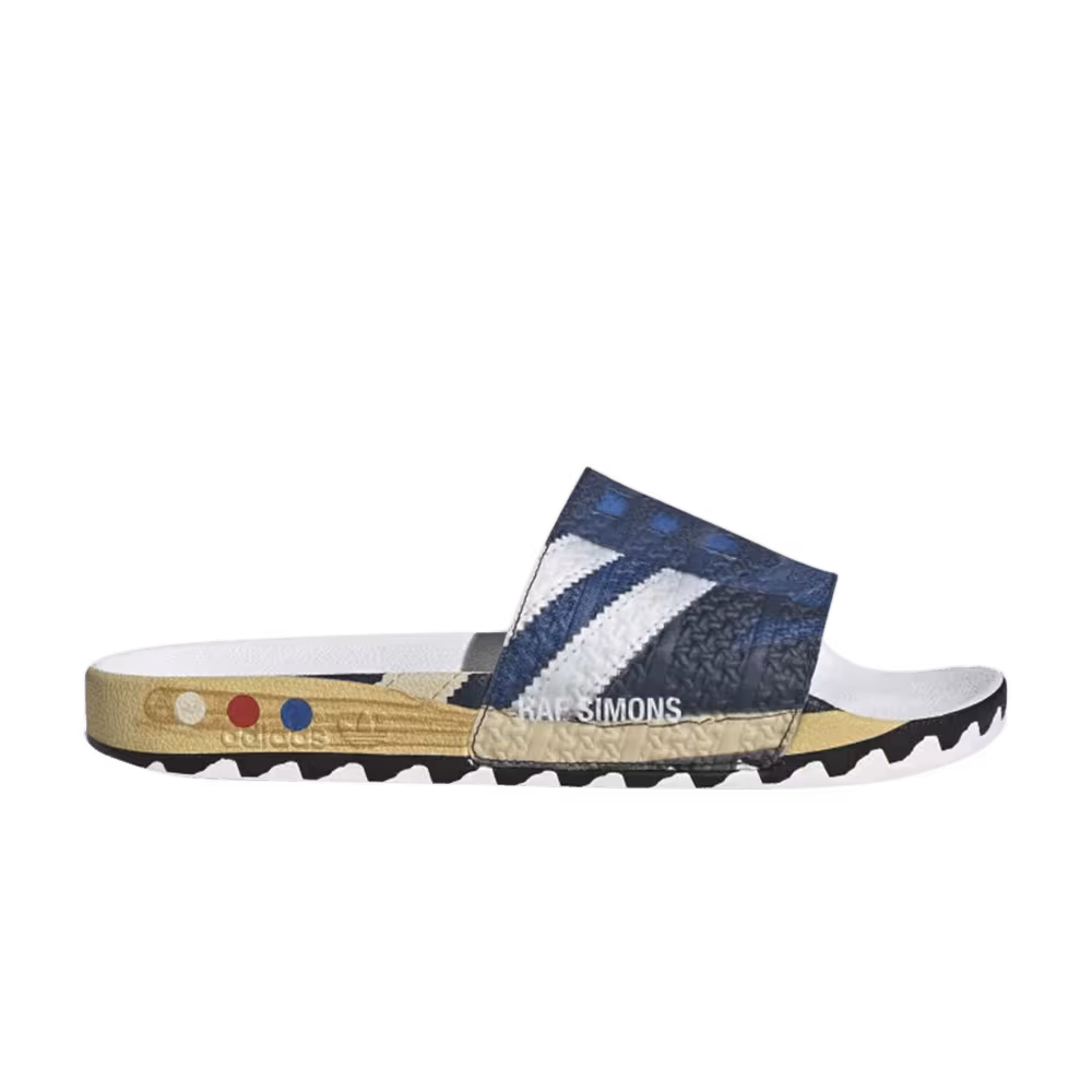 Raf Simons x adidas LA Adilette Slides Trompe L'oeil