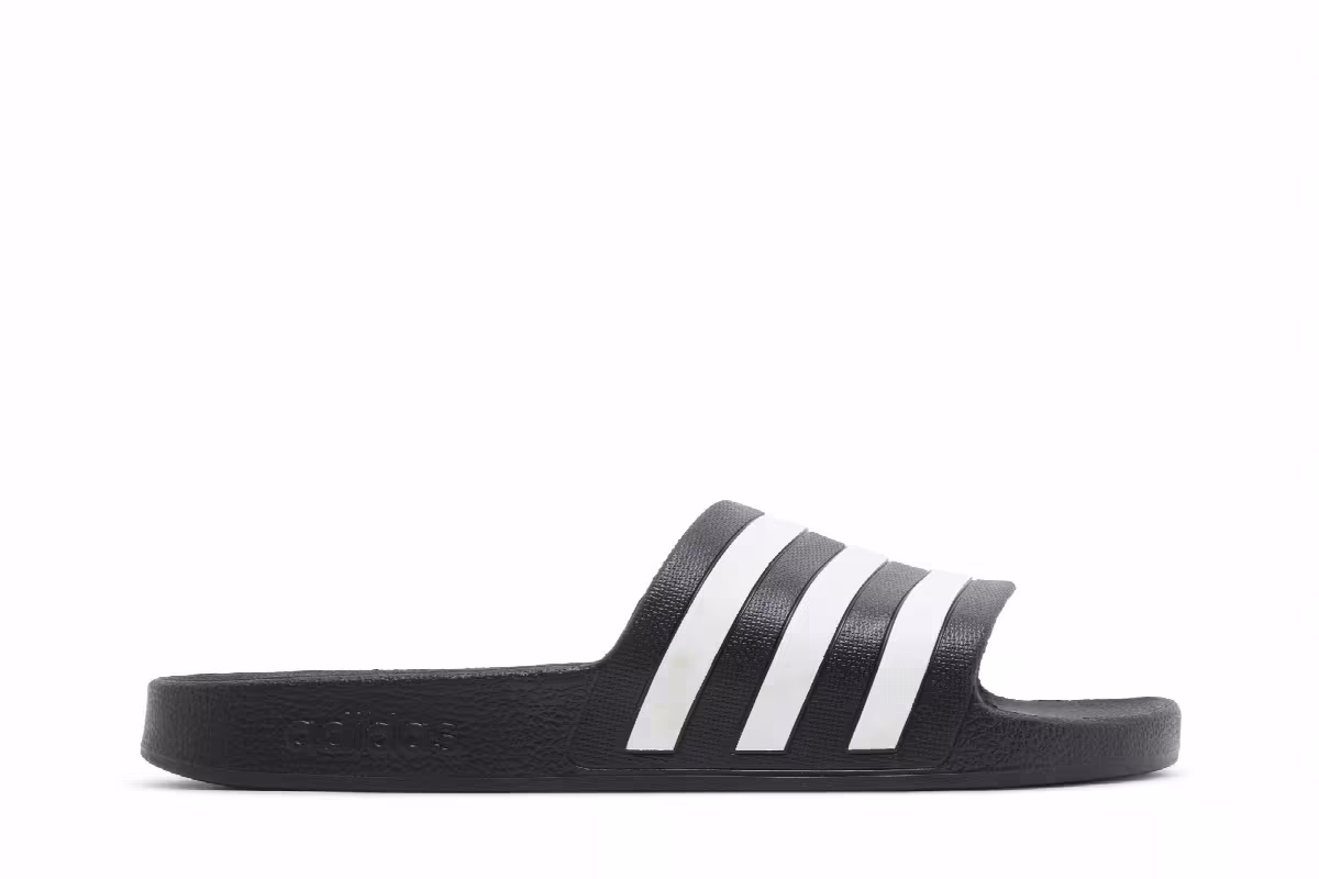 adidas Adilette Aqua Black, view 2