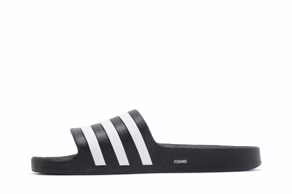 adidas Adilette Aqua Black, view 4