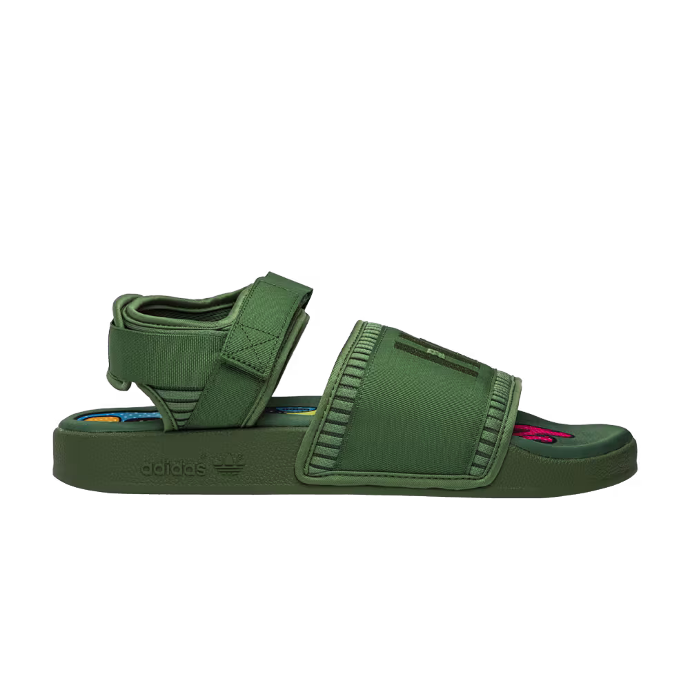 Pharrell x adidas Adilette 2.0 Sandal Tribe Green