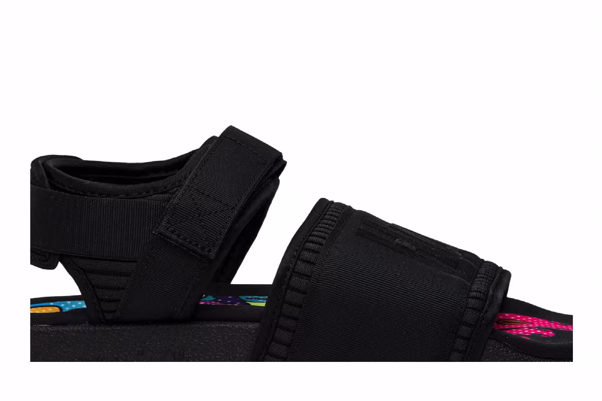 Pharrell x adidas Adilette 2.0 Sandal Core Black, view 3