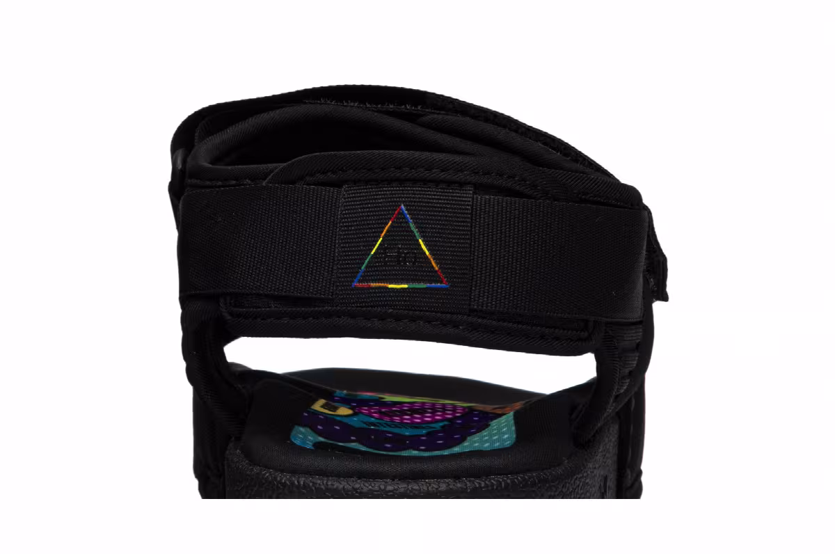 Pharrell x adidas Adilette 2.0 Sandal Core Black, view 8