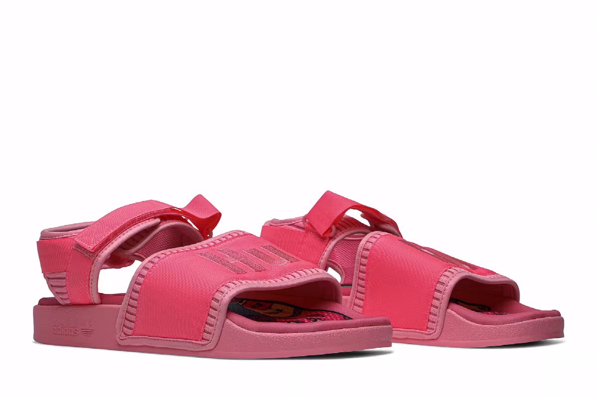 Pharrell x adidas Adilette 2.0 Sandal Hyper Pop, view 9