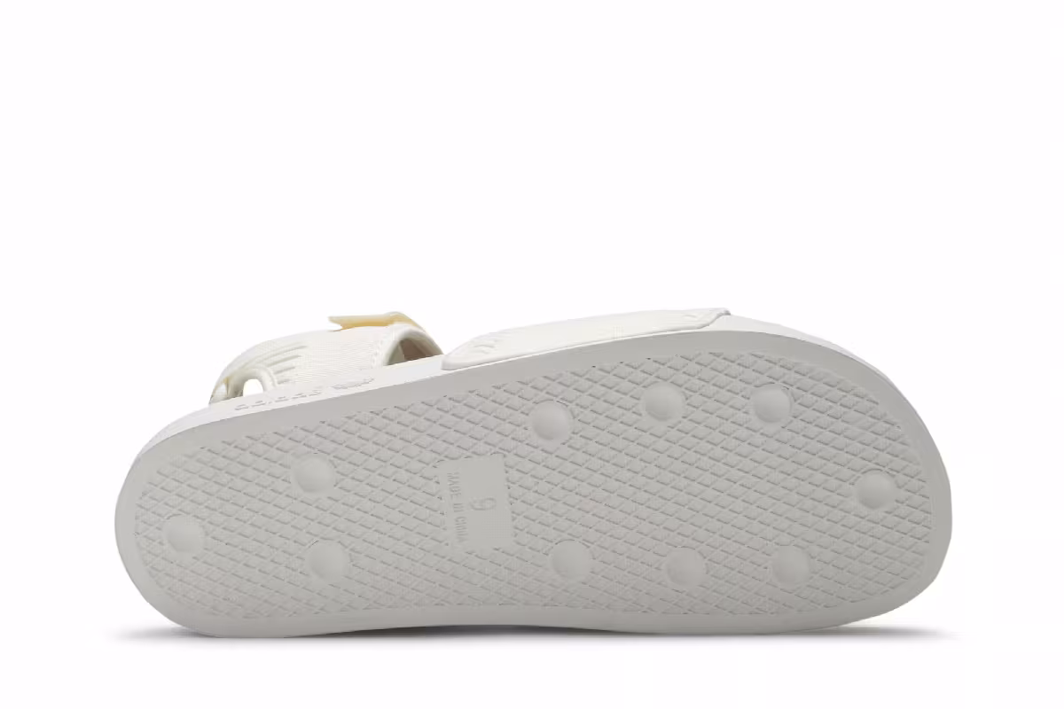 Pharrell x adidas Adilette 2.0 Sandal Cream White, view 5