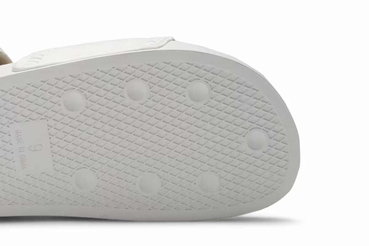 Pharrell x adidas Adilette 2.0 Sandal Cream White, view 6
