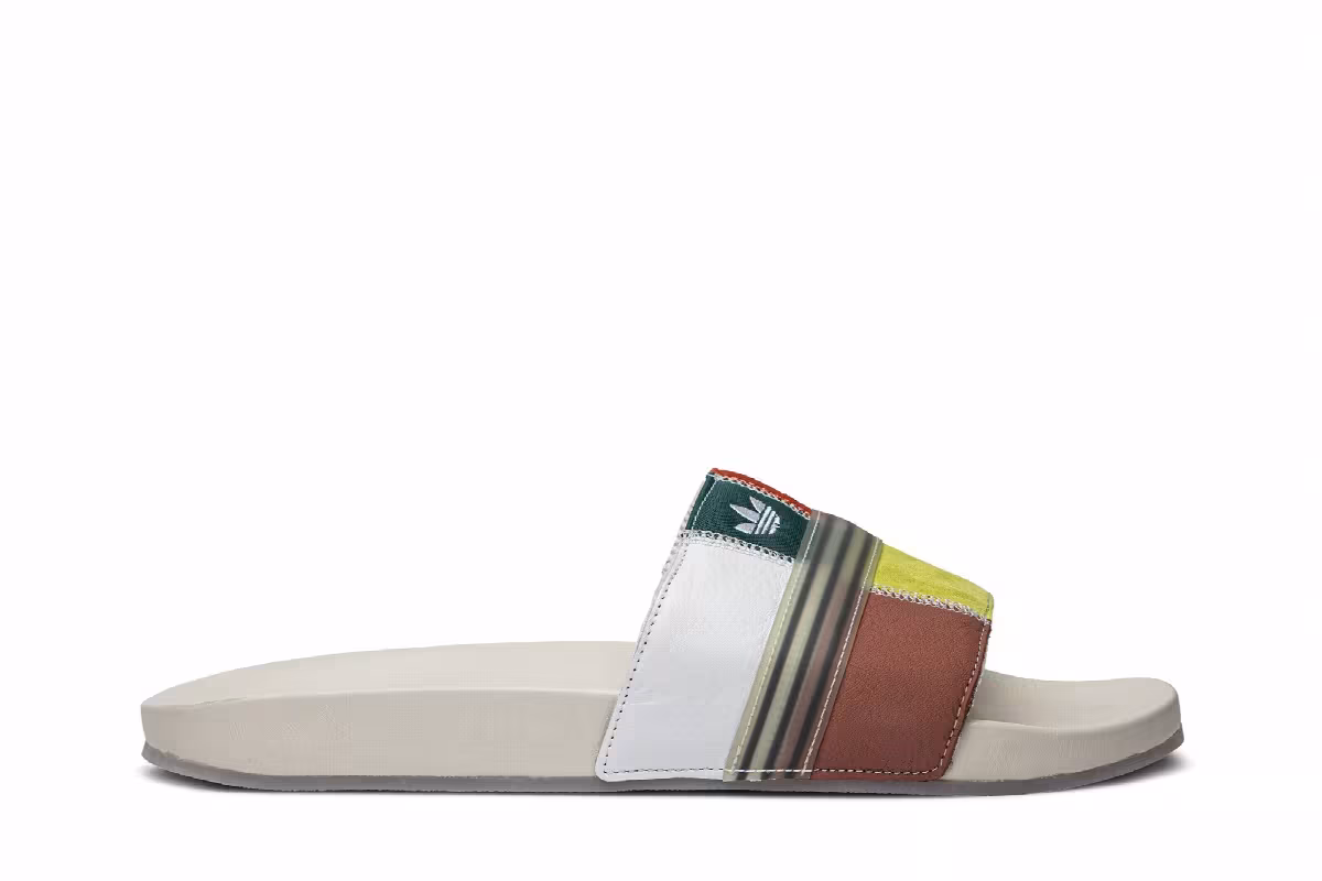 Bristol Studio x adidas Adilette Slide Early Millennial Hip Hop, view 2