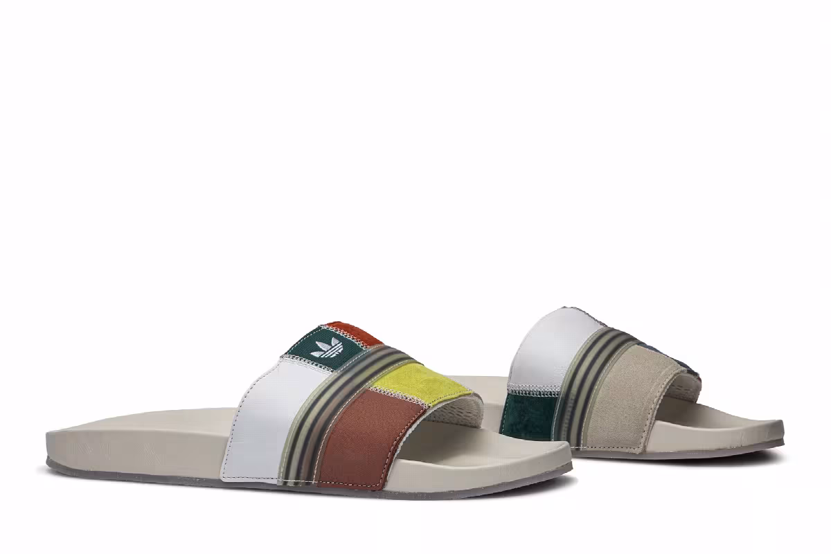 Bristol Studio x adidas Adilette Slide Early Millennial Hip Hop, view 9