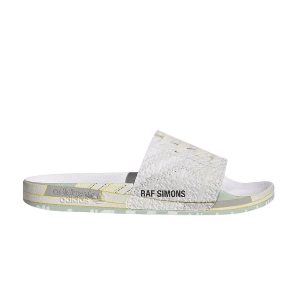 Raf Simons x adidas Peach Adilette Slides Trompe L'oeil