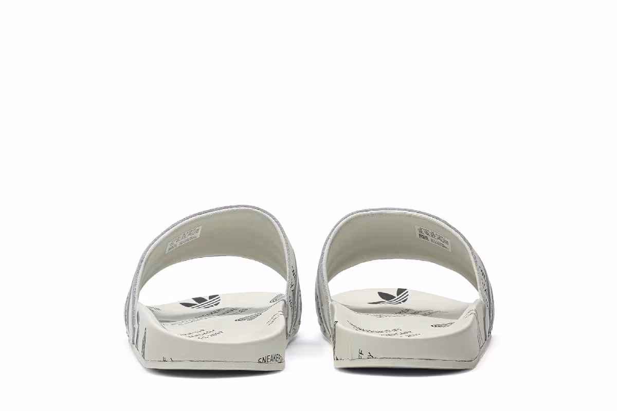 Sneakersnstuff x adidas Adilette Slide 20th Anniversary, view 7