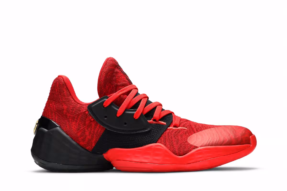 Adidas Harden Vol. 4 Power Red, view 2