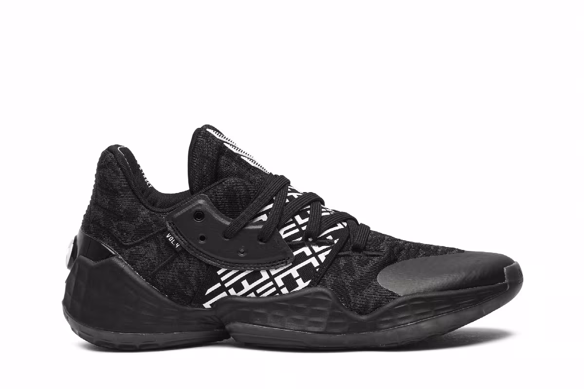 adidas Harden Vol. 4 Core Black, view 2