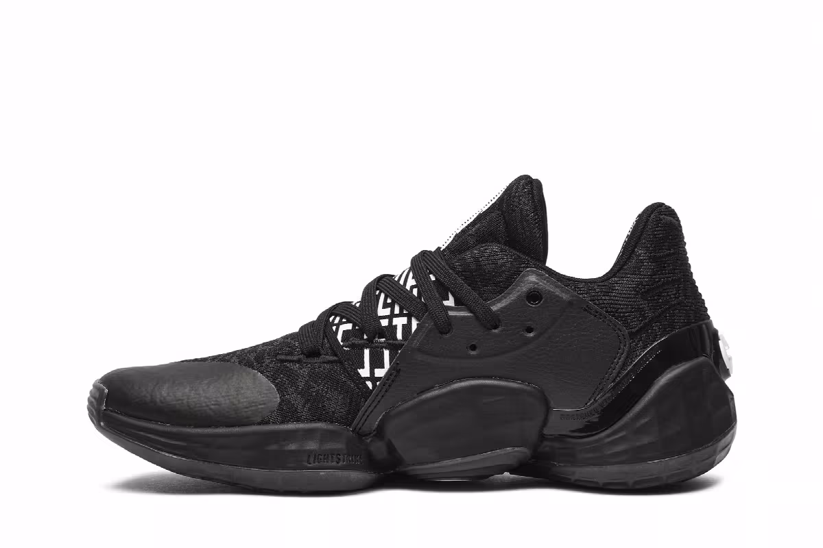 adidas Harden Vol. 4 Core Black, view 4
