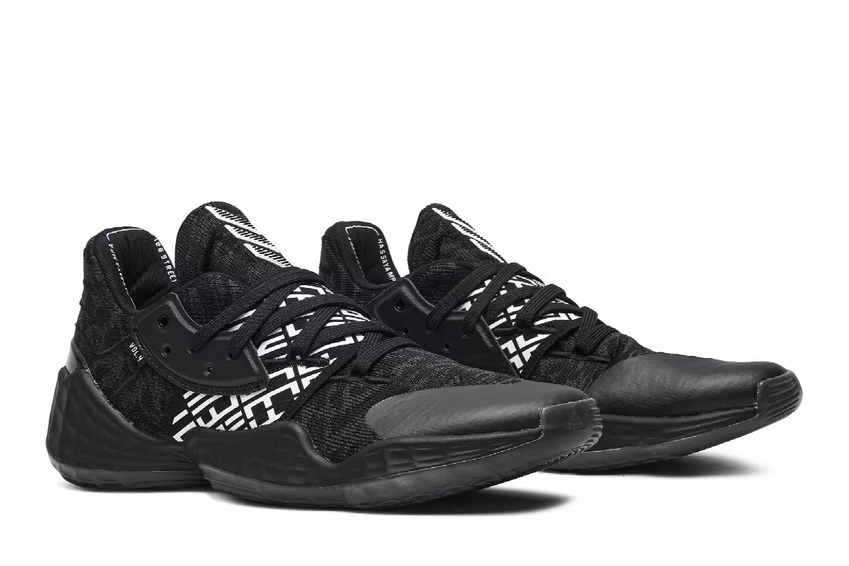 adidas Harden Vol. 4 Core Black, view 9