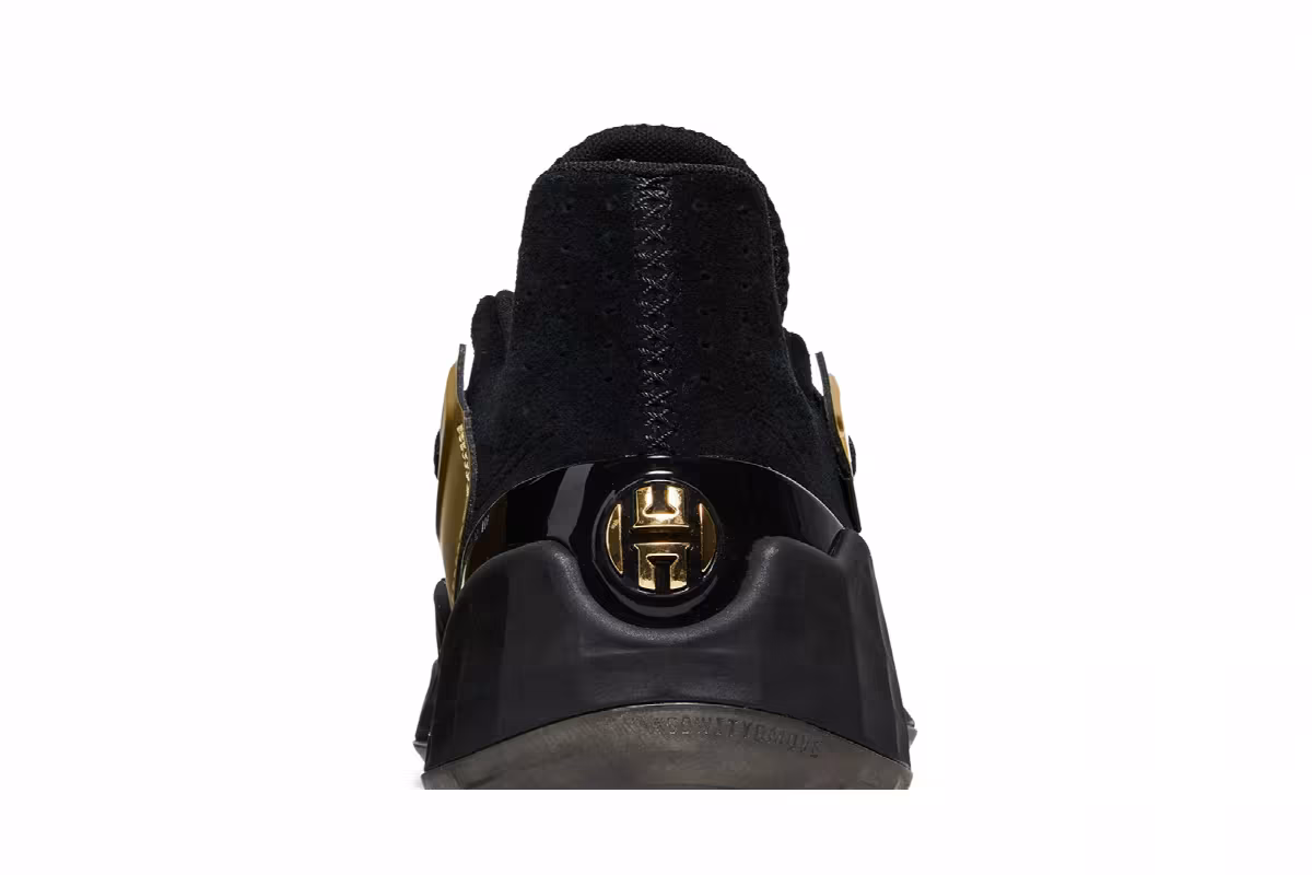 Adidas Harden Vol. 4 Gold Metallic, view 8