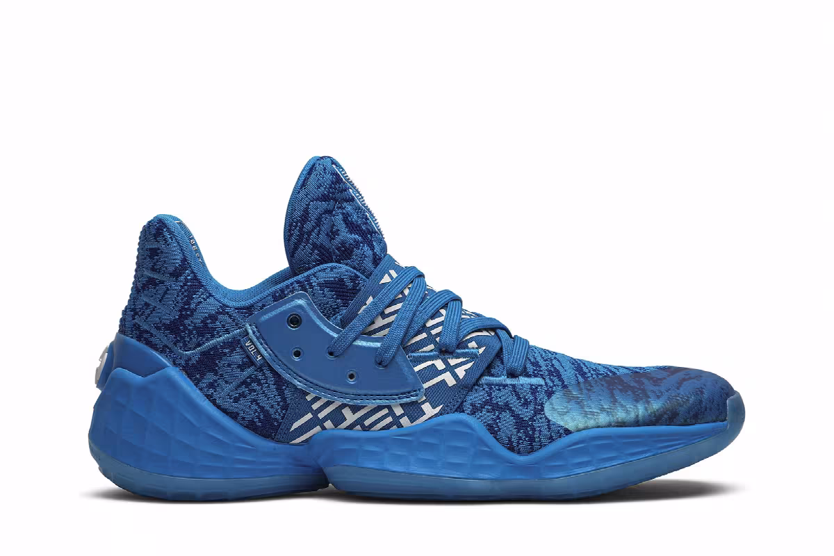 adidas Harden Vol. 4 Bright Blue, view 2