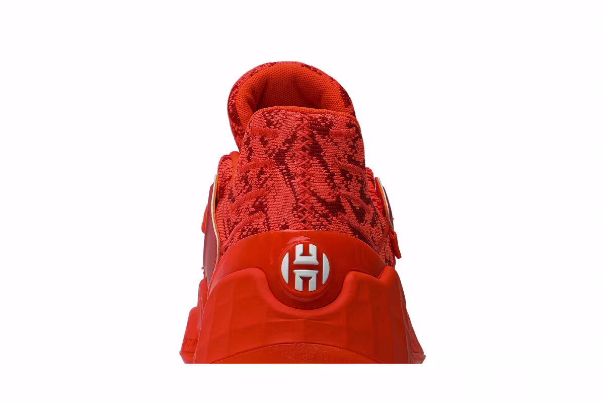 Adidas Harden Vol. 4 Solar Red, view 8