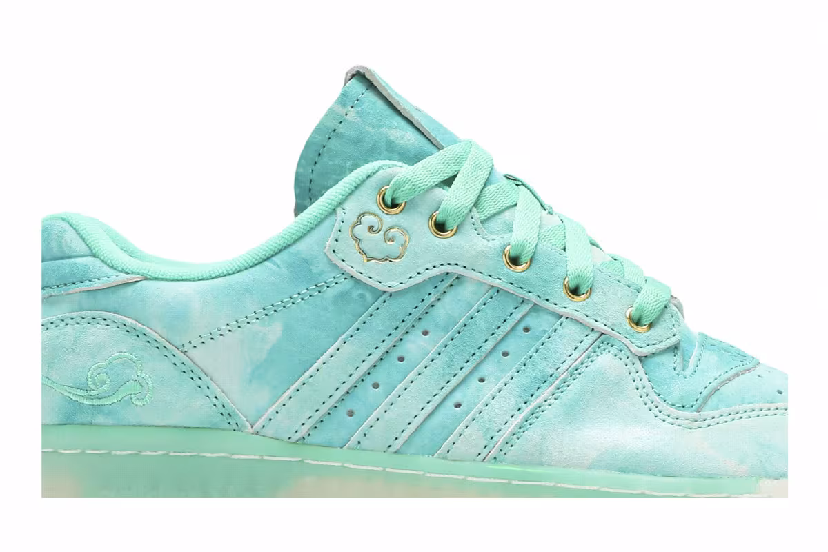 Adidas Rivalry Low Hi Res Green, view 3