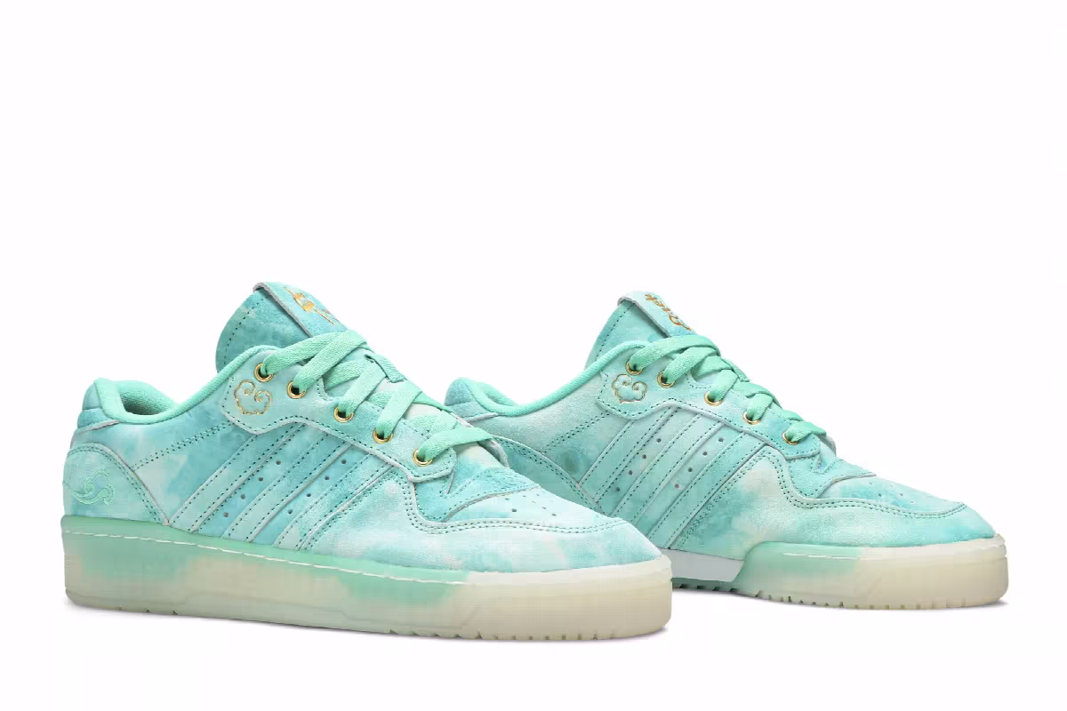 Adidas Rivalry Low Hi Res Green, view 9