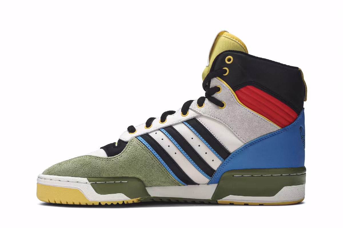 Hebru Brantley x BBC x adidas Rivalry Hi Fly Boy, view 4