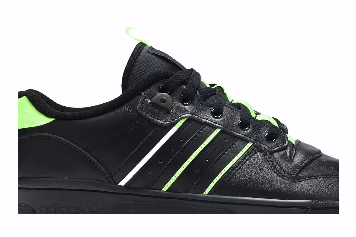 adidas Rivalry Low Solar Green, view 3
