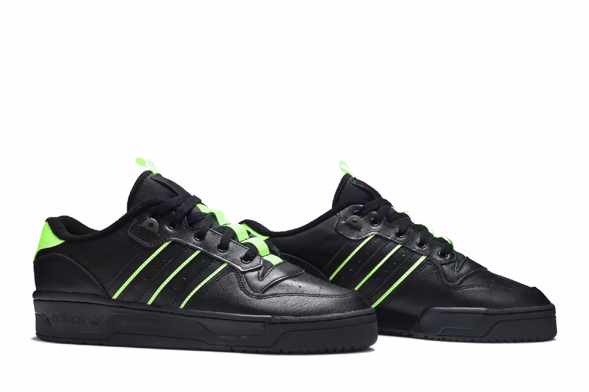 adidas Rivalry Low Solar Green, view 9