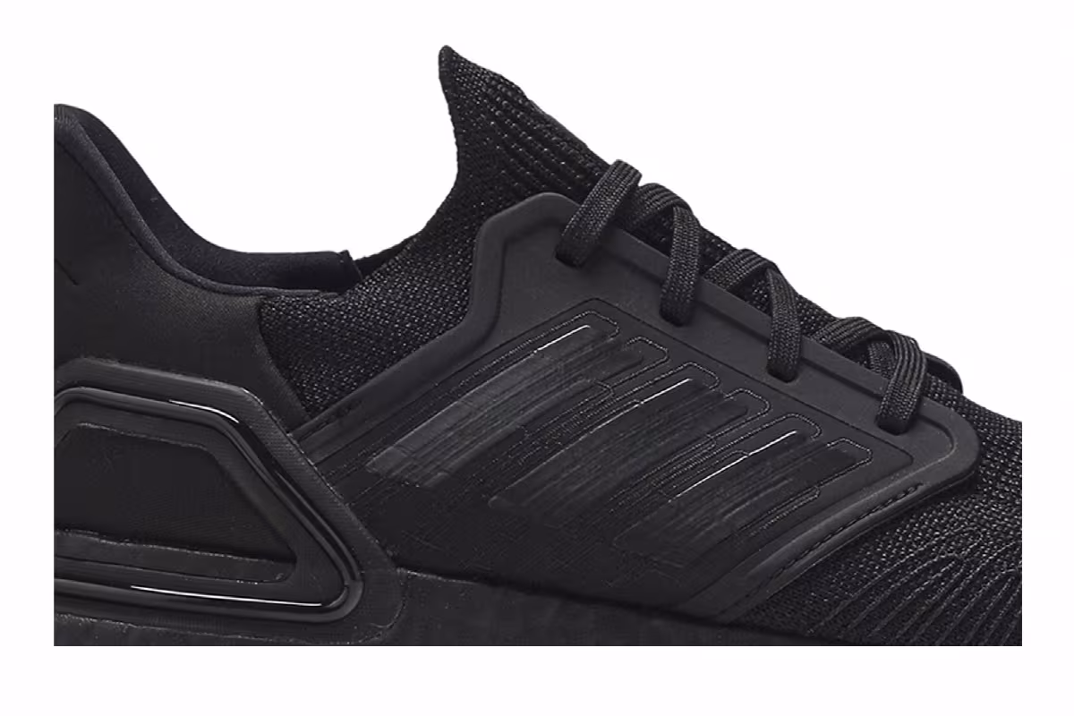 adidas UltraBoost 20 Triple Black, view 3