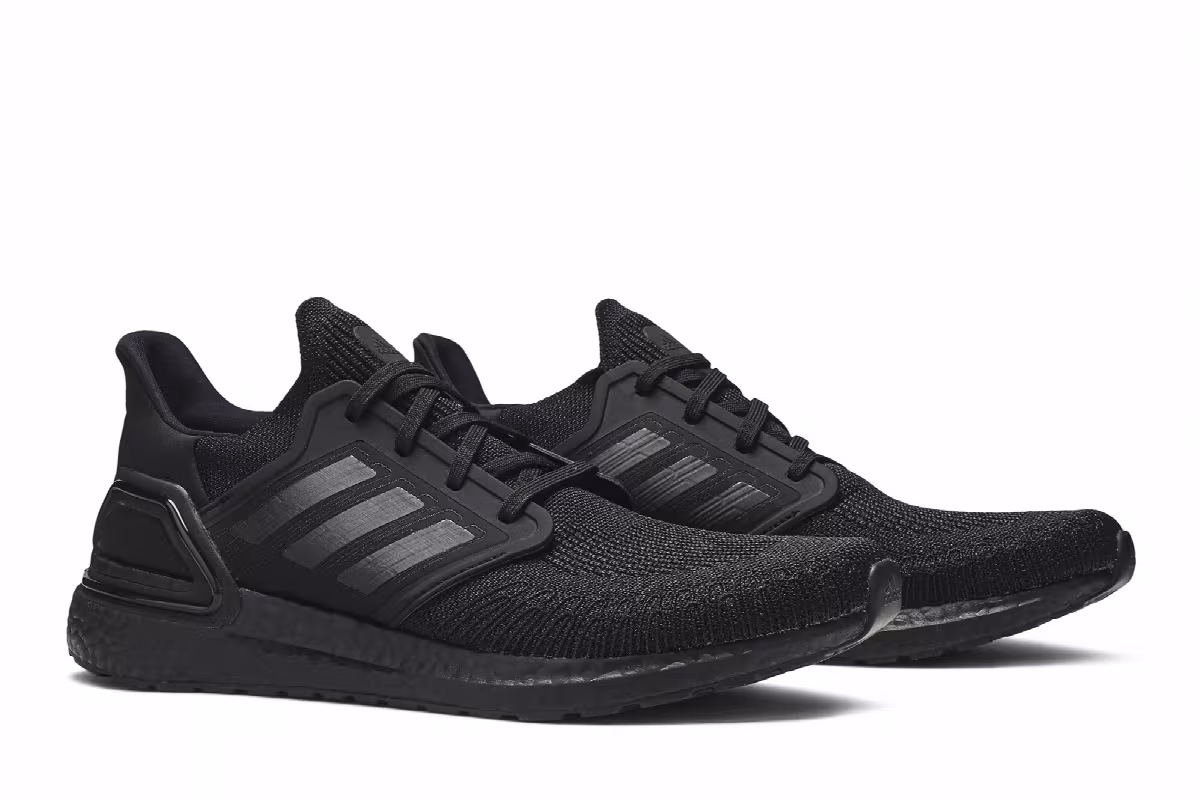 adidas UltraBoost 20 Triple Black, view 9