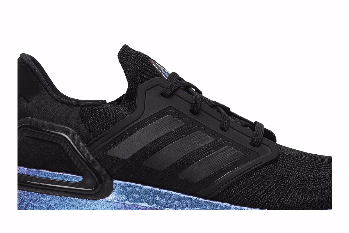 ISS US National Lab x adidas UltraBoost 20 Core Black, view 3