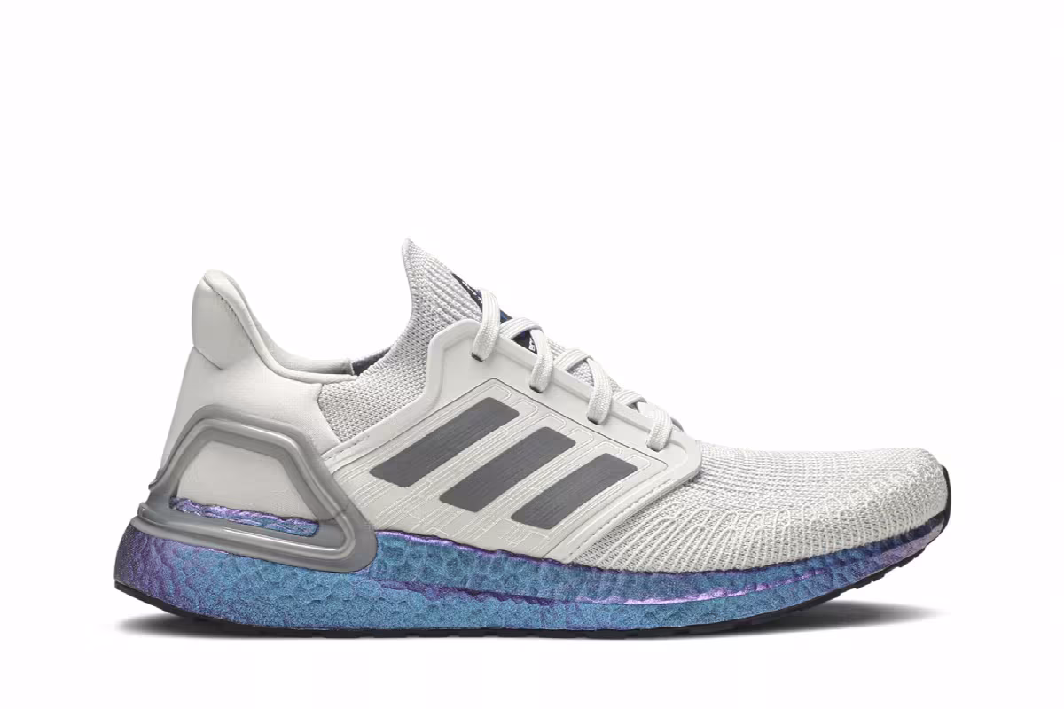 ISS US National Lab x adidas UltraBoost 20 Blue Boost, view 2