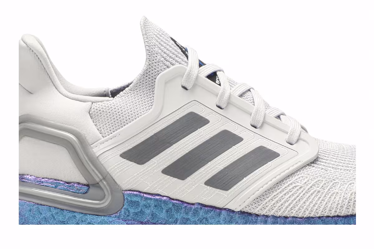ISS US National Lab x adidas UltraBoost 20 Blue Boost, view 3