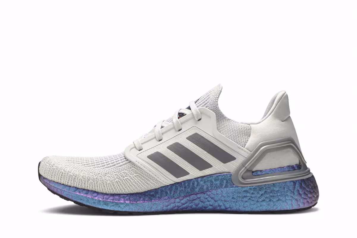 ISS US National Lab x adidas UltraBoost 20 Blue Boost, view 4