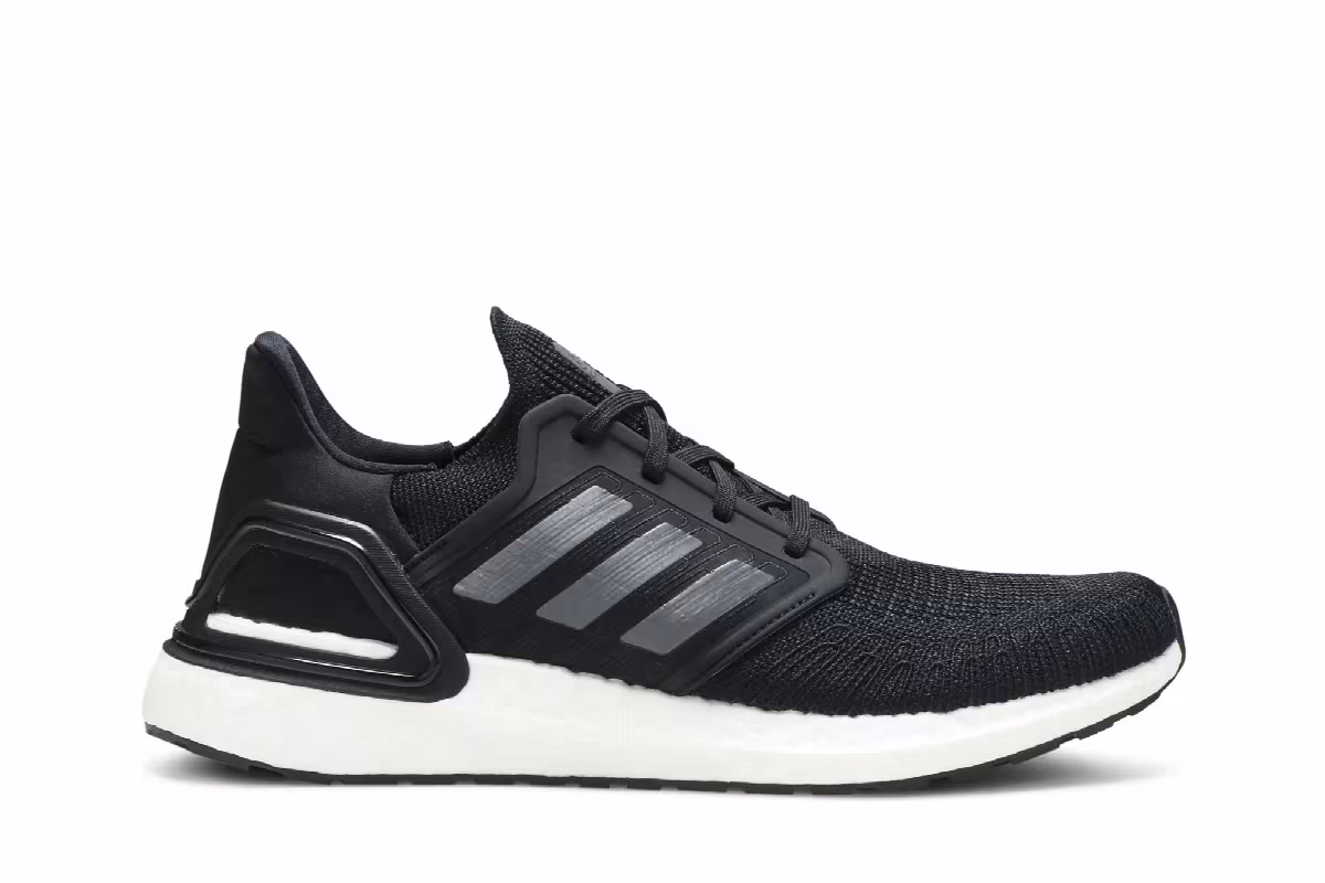 adidas UltraBoost 20 Core Black, view 2