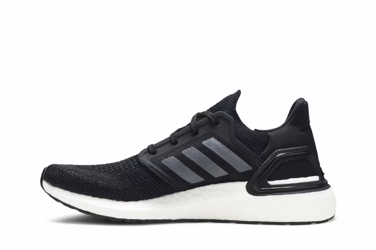 adidas UltraBoost 20 Core Black, view 4