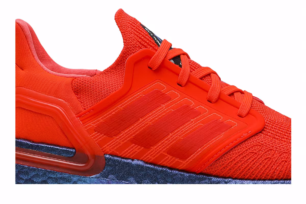 adidas UltraBoost 20 Solar Red, view 3