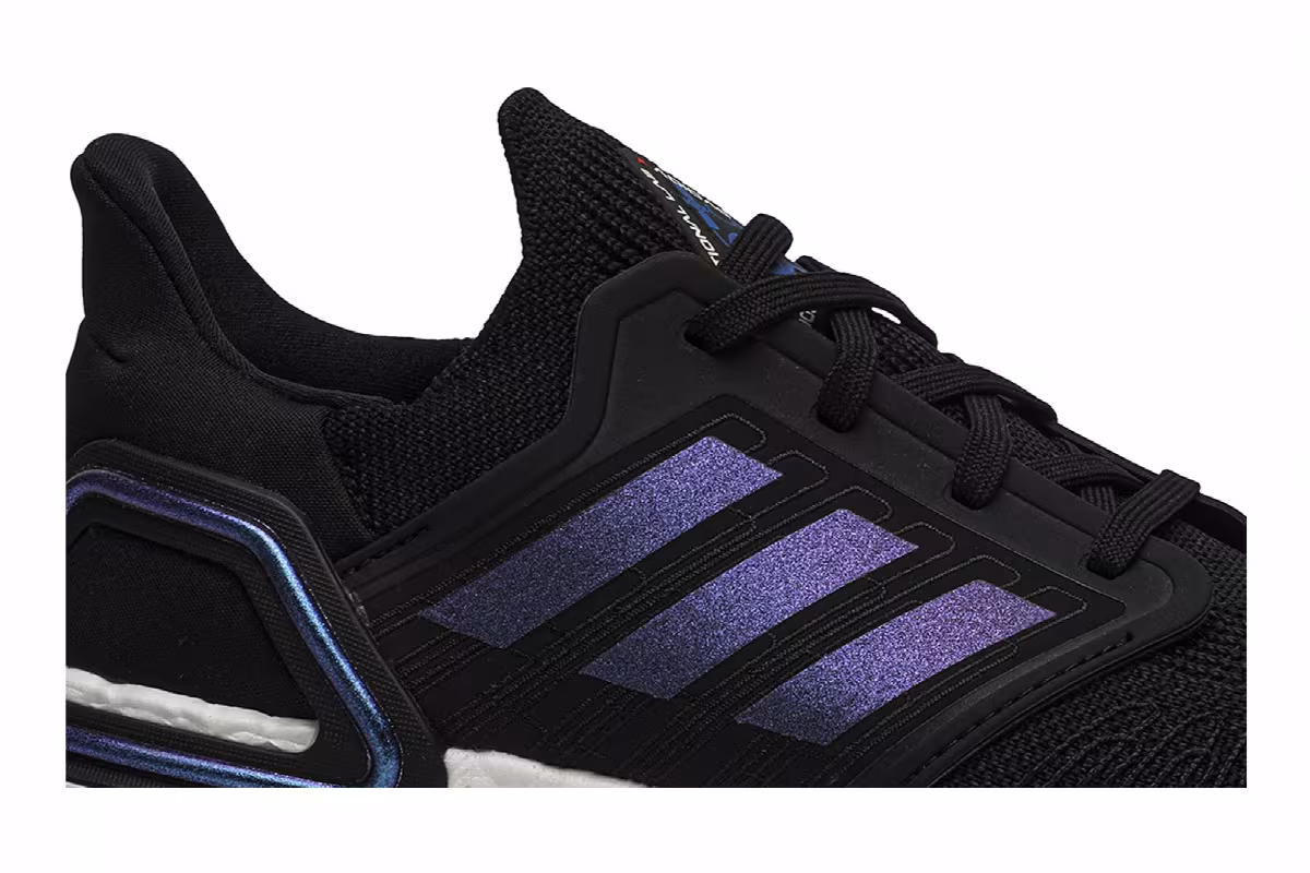 ISS US National Lab x adidas UltraBoost 20 Black Blue, view 3