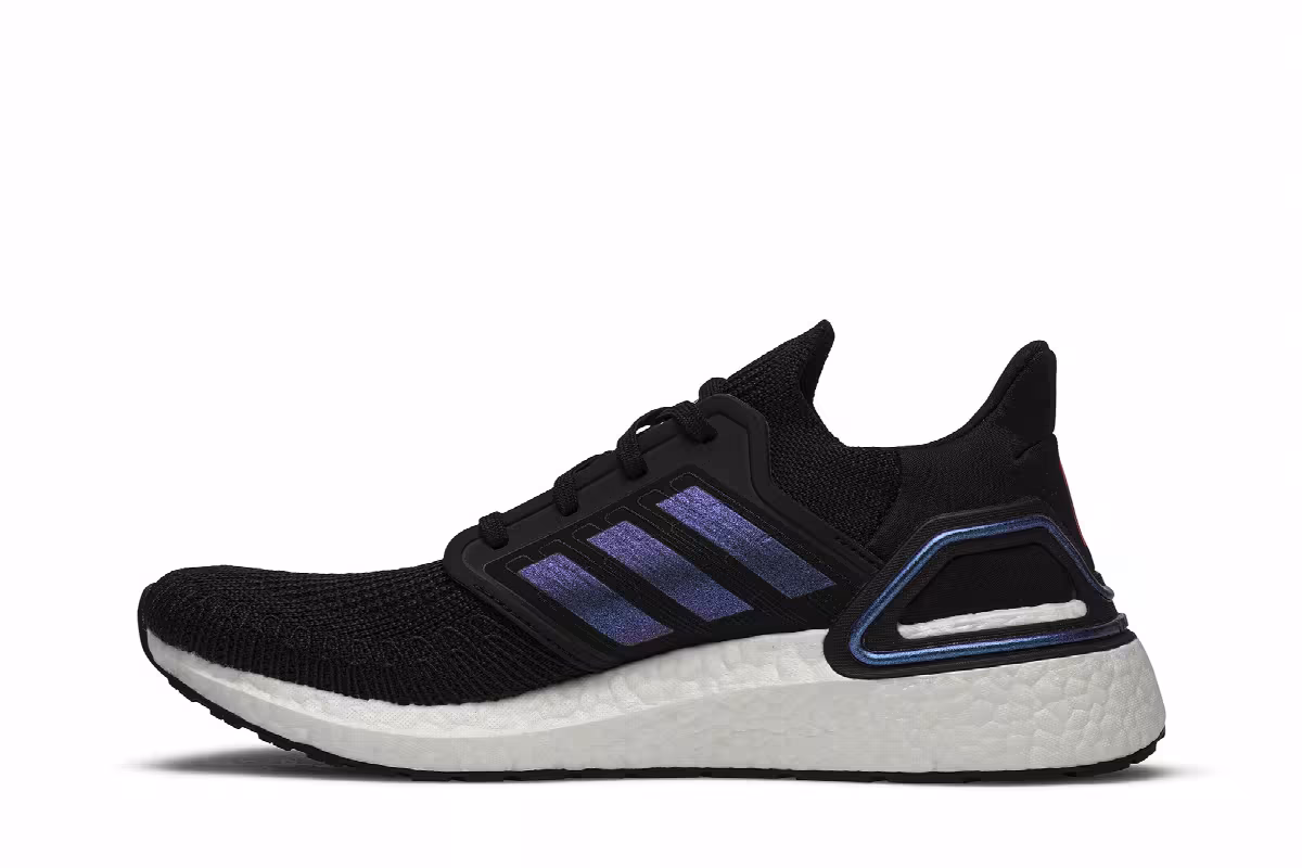 ISS US National Lab x adidas UltraBoost 20 Black Blue, view 4