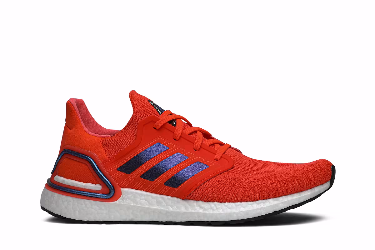 ISS US National Lab x adidas UltraBoost 20 Solar Red, view 2