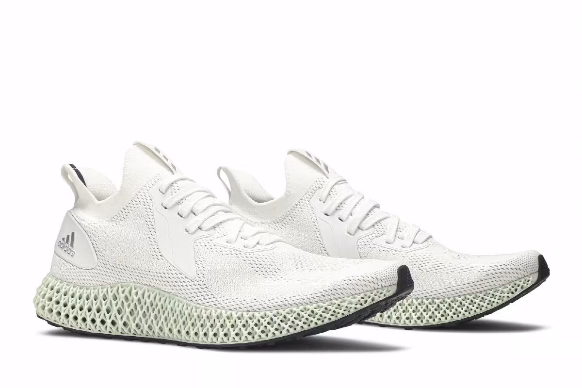 adidas AlphaEdge 4D Reflective Cloud White, view 9