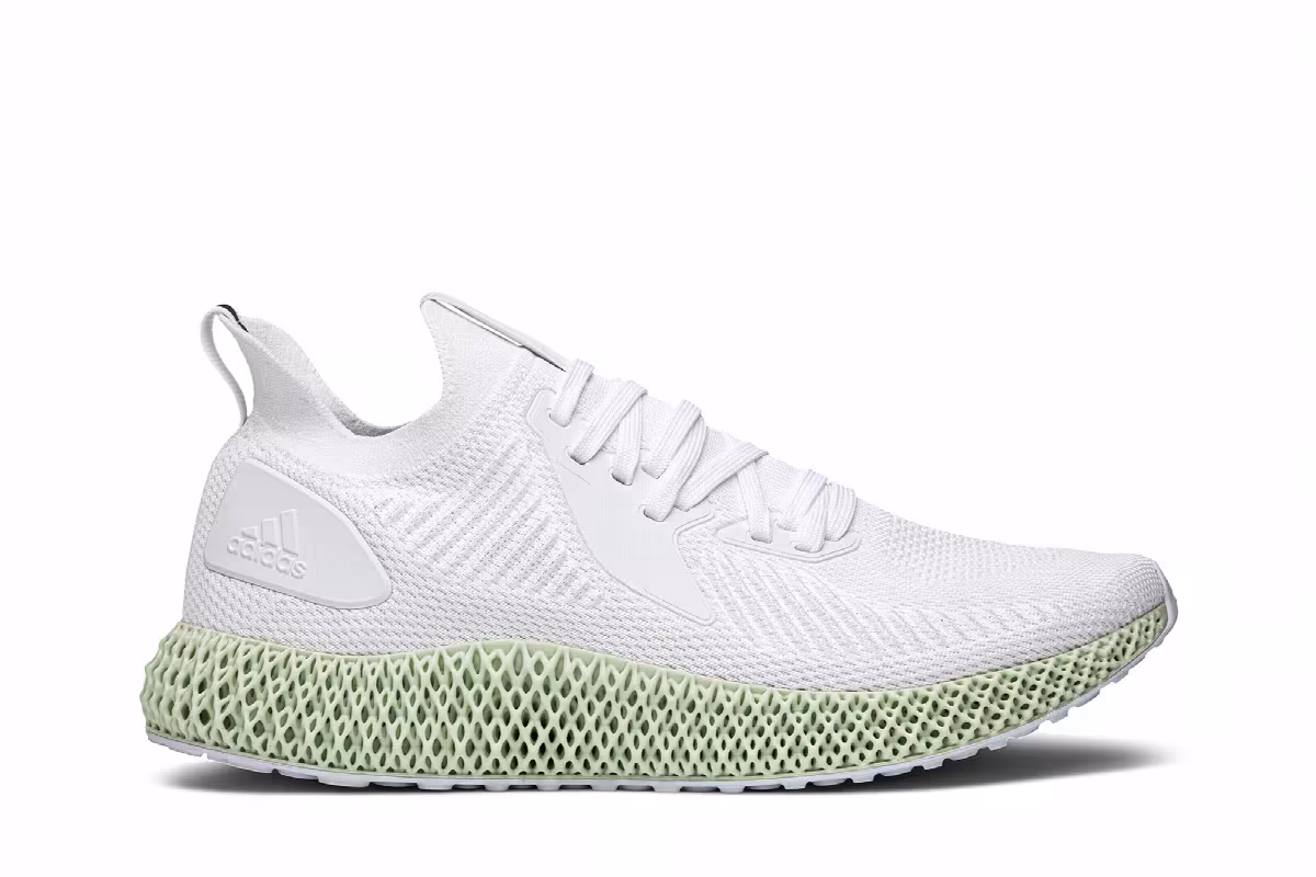 adidas AlphaEdge 4D Footwear White, view 2