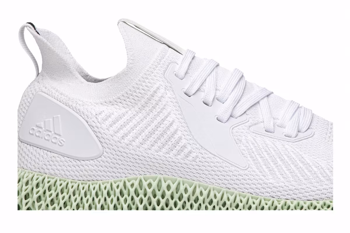 adidas AlphaEdge 4D Footwear White, view 3